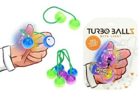 Fidget Turbo baliz plast na baterie se světlem