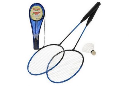 Badmintonové rakety 66cm s košíčkem v tašce