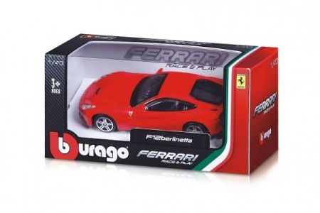 Bburago 1:43 Ferrari Race @ Play 12 druhů 