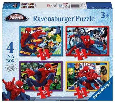 Puzzle Disney Spider-man 12/16/20/24 dílků