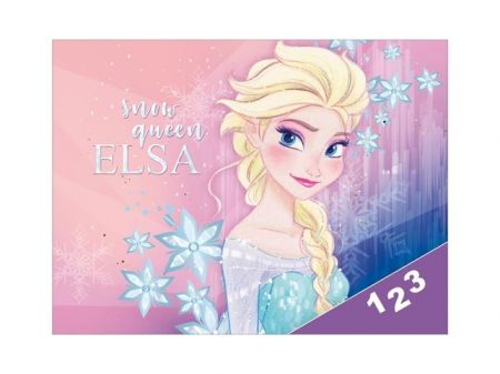 Desky na číslice Disney Frozen