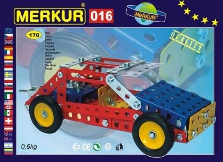 Stavebnice Merkur 016 Buggy 10 modelů 205ks