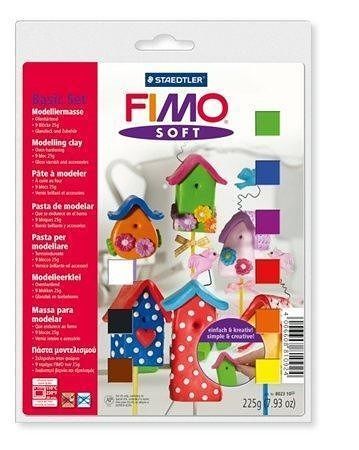 FIMO soft 8023 sada &quot;Basic&quot; - základní, 9 barev