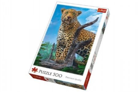 Puzzle Divoký Leopard 500 dílků 