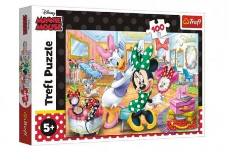 Puzzle Minnie Disney v salonu krásy 41x27,5cm