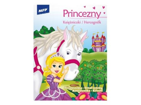 Omalovánky MFP A4 Princezny