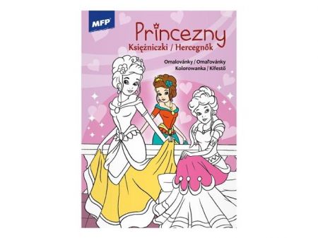 Omalovánky MFP A4 Princezny