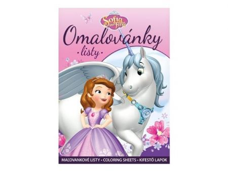 Omalovánky MFP A4 Disney Sofie