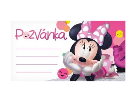 Pozvánka Y14 Disney Minnie 10ks