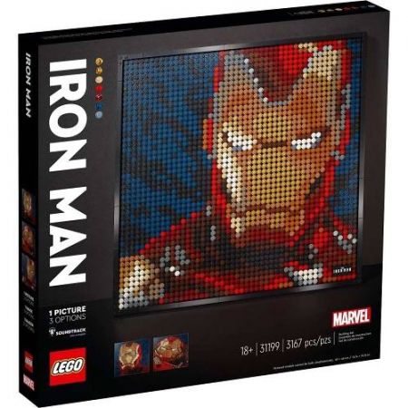 LEGO Art 31199 Iron Man od Marvelu