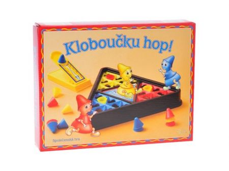 Společenská hra Kloboučku hop! v krabičce