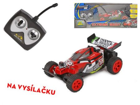 R/C auto terénní 27 MHz 15cm na baterie plná funkce, v krabičce