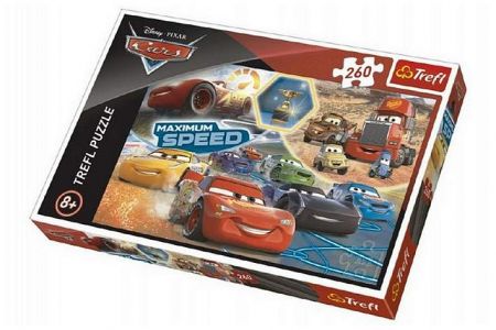 Puzzle Cars 3 koláž 260 dílků 60x40cm