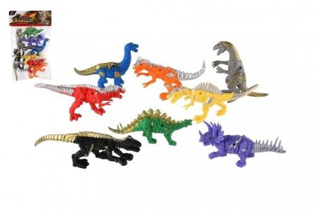 Dinosaurus drak 8ks plast 14-17cm