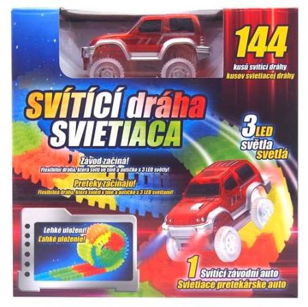 Svítící dráha 144ks