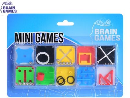 Brain Games sada hlavolamů 10ks na kartě