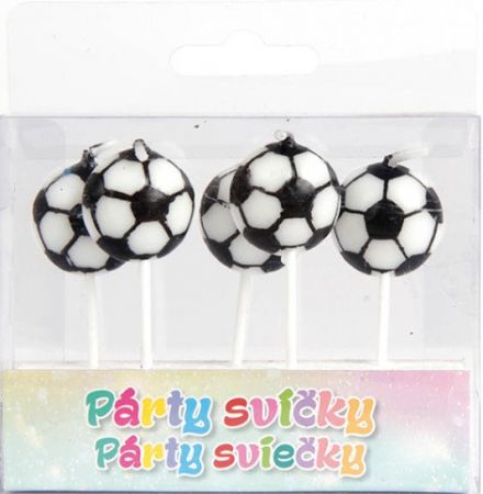 STIL Párty svíčky FOOTBALL stick 5ks 