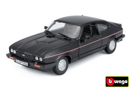 Bburago 1:24 Plus Ford Capri 1982 light Black