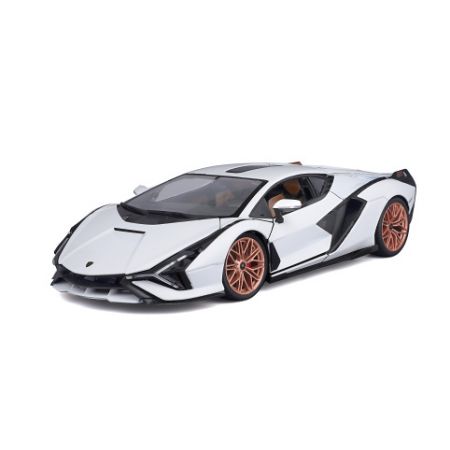 Bburago 1:18 TOP Lamborghini Sián FKP 37 White/Black