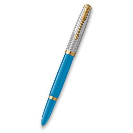 Parker 51 Premium Turquoise GT plnicí pero hrot M