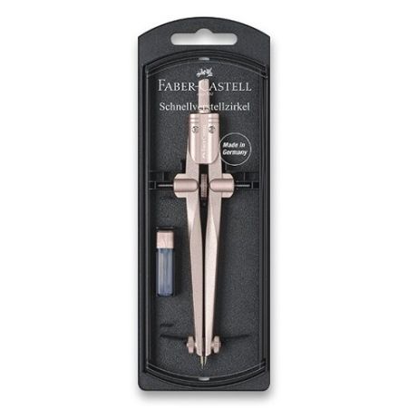 Kružítko Faber-Castell Quick Set Stream 2022 rose copper