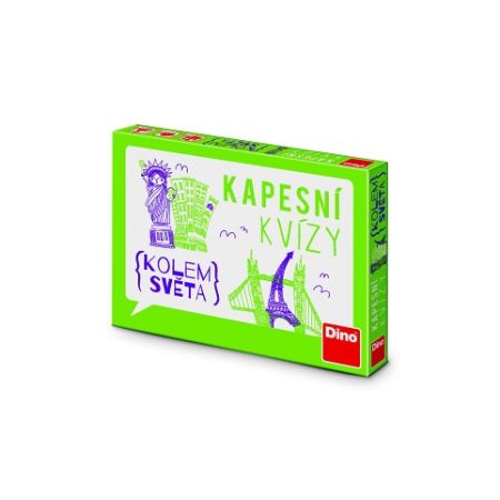 KAPESNÍ KVÍZY - KOLEM SVĚTA Cestovní hra