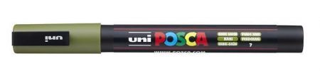 Akrylový popisovač &quot;Posca PC-3M&quot;, khaki, 0,9-1,3 mm, UNI