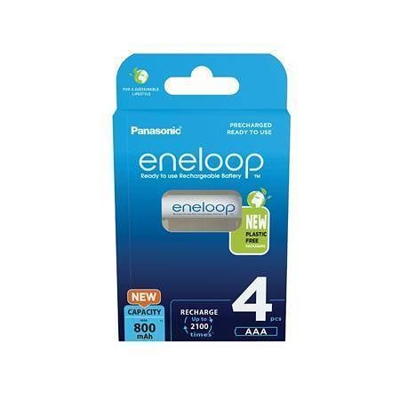 Dobíjecí baterie &quot;Eneloop&quot;, AAA, 4 x 800 mAh Ni-MH, PANASONIC 