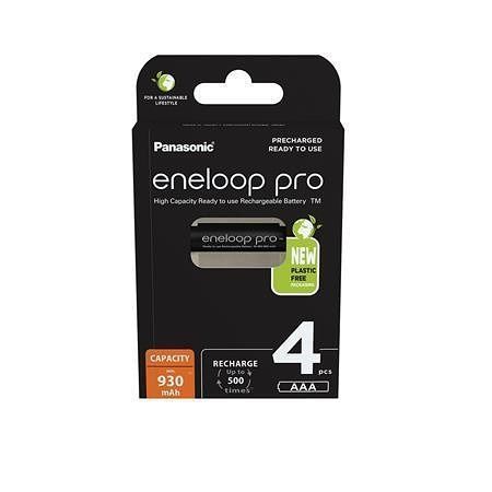 Dobíjecí baterie &quot;Eneloop Pro&quot;, AAA, 4 x 930 mAh Ni-MH, PANASONIC