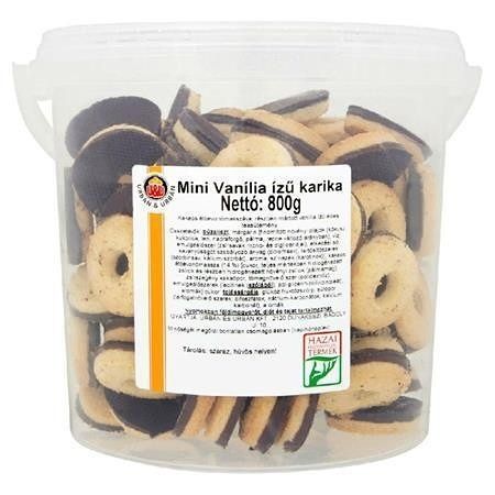 Sušenky s vanilkou, mini, 800 g, URBAN