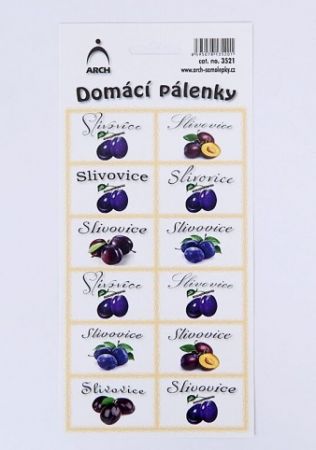 Samolepky Domácí pálenky