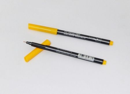 KOH-I-NOOR Popisovač fine liner 7021 žluť tmavá