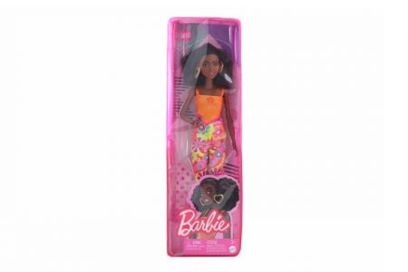 Barbie modelka - květinové retro HJR97