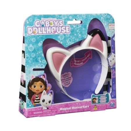 GABBY&#39;S DOLLHOUSE HRAJÍCÍ KOČIČÍ OUŠKA