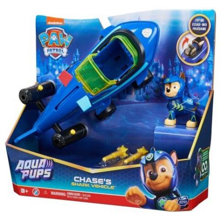 PAW PATROL AQUA VOZIDLA S FIGURKOU CHASE