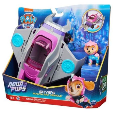 PAW PATROL AQUA VOZIDLA S FIGURKOU SKYE