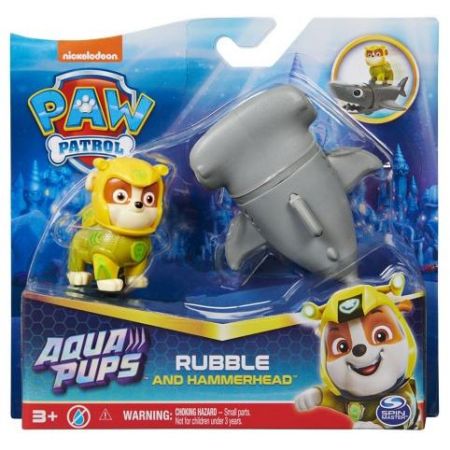 PAW PATROL AQUA VODNÍ KAMARÁDI RUBBLE