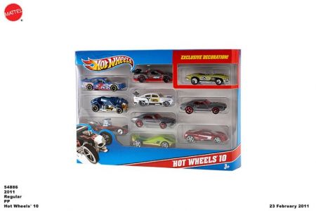 Hot Wheels ANGLIČÁK 10PACK