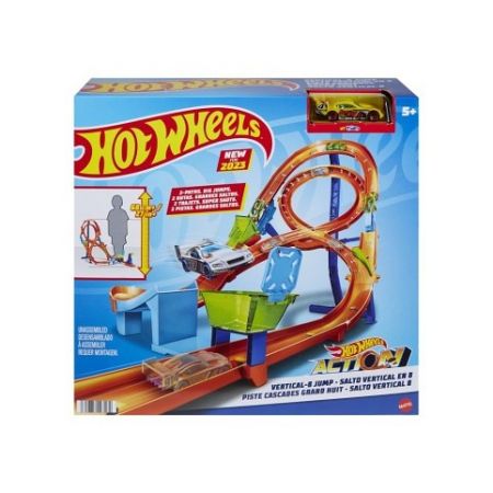 Hot Wheels VERTIKÁLNÍ OSMIČKOVÁ DRÁHA