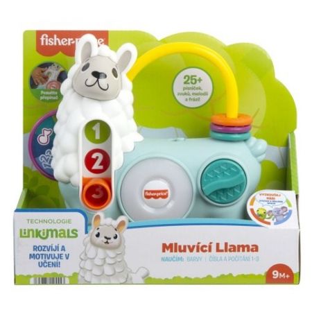 Fisher Price LINKIMALS MLUVÍCÍ LAMA CZ