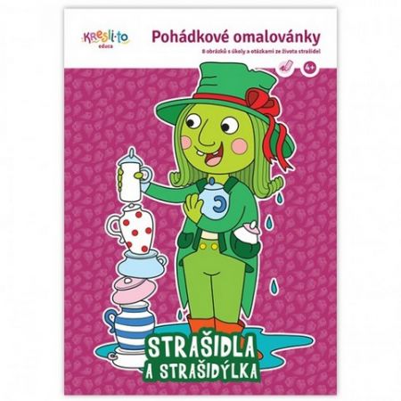 Pohádkové omalovánky Strašidla a strašidýlka