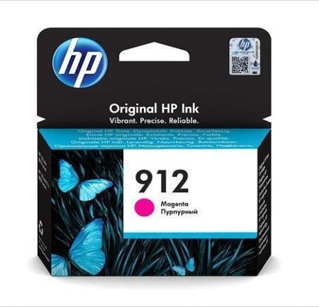 3YL78AE Inkoustová cartridge HP 912, do tiskárny OfficeJet 8023 All-in-One, purpurová, 315