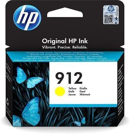 3YL79AE Inkoustová cartridge HP 912, do tiskárny OfficeJet 8023 All-in-One, žlutá, 315 str