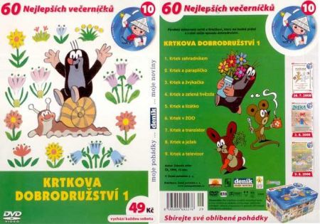 DVD - Krtkova dobrodružství 1