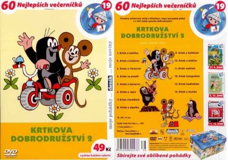 DVD - Krtkova dobrodružství 2