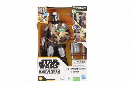 Star Wars The Mandalorian Galactic Action Mando and Grogu