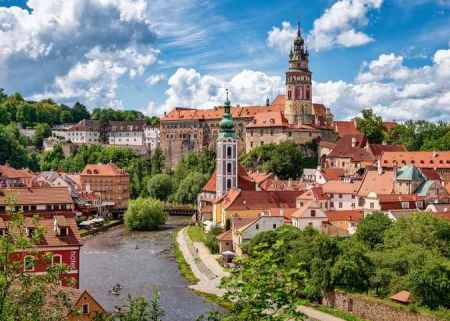 Puzzle Česká kolekce: Český Krumlov 1000 dílků