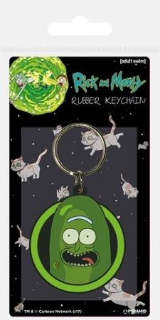 Klíčenka gumová, Rick and Morty - Pickle Rick