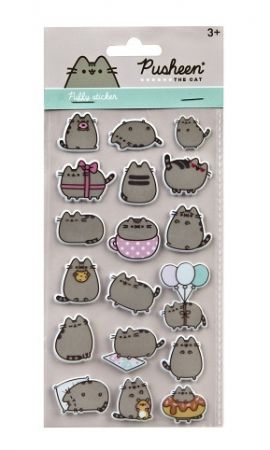 Samolepky pěnové Pusheen