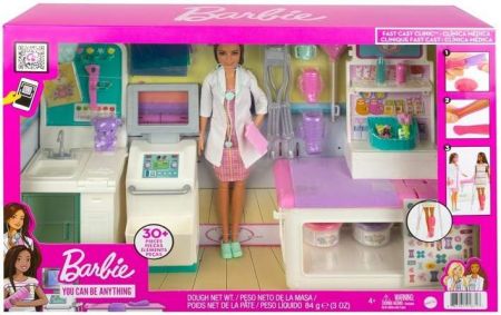 Barbie klinika 1. pomoci s doktorkou herní set